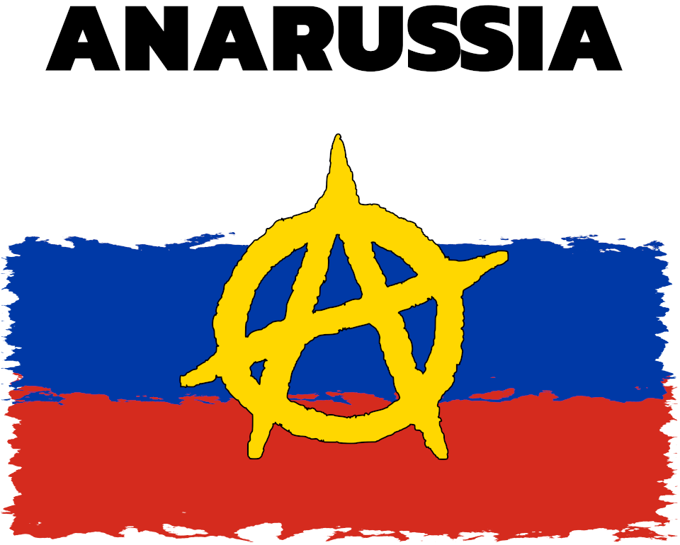 Anarussia Russia Flag Anarchy
